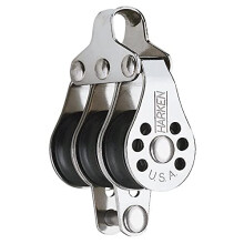 Poulie triple micro HARKEN 22 mm avec ringot - P?che [229F]
