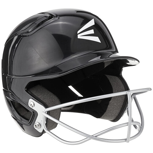 Easton | ALPHA Κράνος Μπάντμιντον Softball με Προστατευτικό | T-Ball/Μικρό | Μαύρο