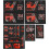 Fox Racing Shox Heritage Fork and Shock Decal Kit Digicam One Size 1
