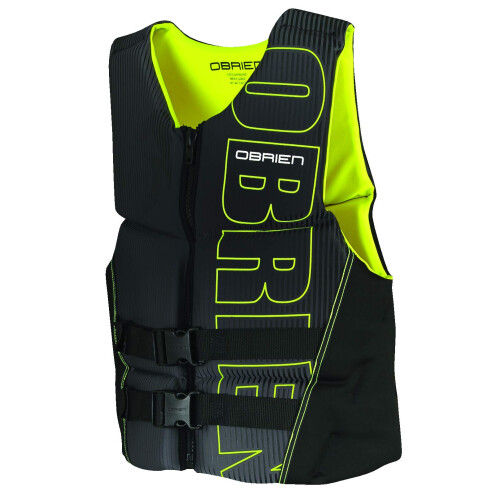 O'Brien Men's Flex V-back Life Jacket gult medium