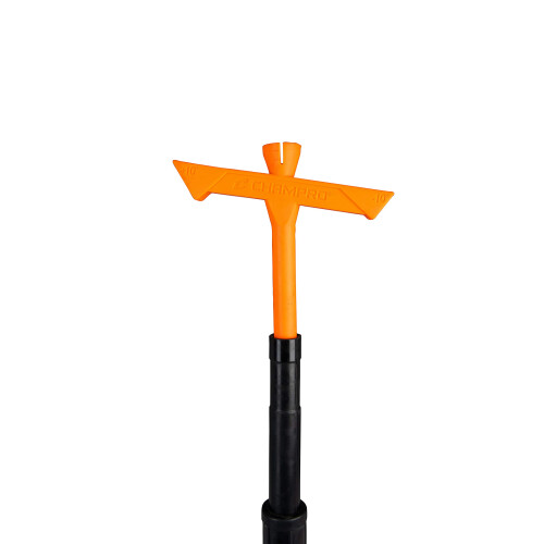 Campro ataque    ngulo de rebatidas altura ajust   vel e constru      o de borracha dur   vel (27 a 42 polegadas) Black Orange 2