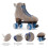 BTFL Pro Rollschuhe Damen Kinder oder Herren - Echtes Wildleder Ideal f?r O 3