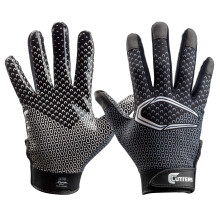 Cutters Game Day Receiver Handschuhe Fade Erwachsene S/M, Schwarz Fade