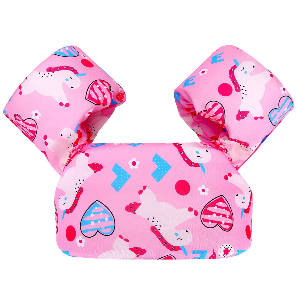 Biange Toddler Swim Vest, Baby Swim Jacket Float for Kids 30-50+ lbs, Infant Pool Floaties for Swimming Aid, Boys/Girls Learn to Swim