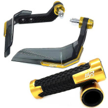 (Gold) For Piaggio Mp3 250 300 500 Hpe Sport Scooter Motorcycle Handguard Grips Handle Shield Hand Guard Protector Windshield