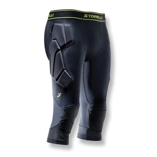Storelli BodyShield 3/4 Παντελόνια Τερματοφύλακα | 3/4 Μήκους Με Ενίσχυση | Μαύρο | Μεγάλο
