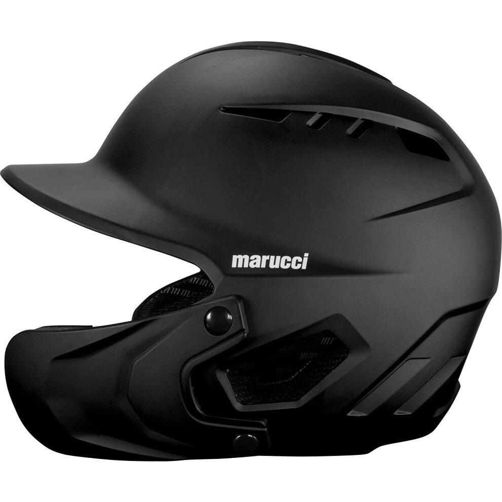 Casco Da Battuta Marucci Duravent Certificato Nocsae Nero Senior-image