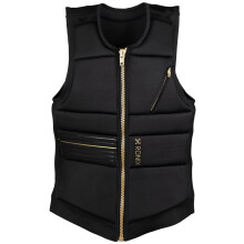 Ronix Rise Women's CE zatwierdzony przez CE kamizelka czarna / zloto maly