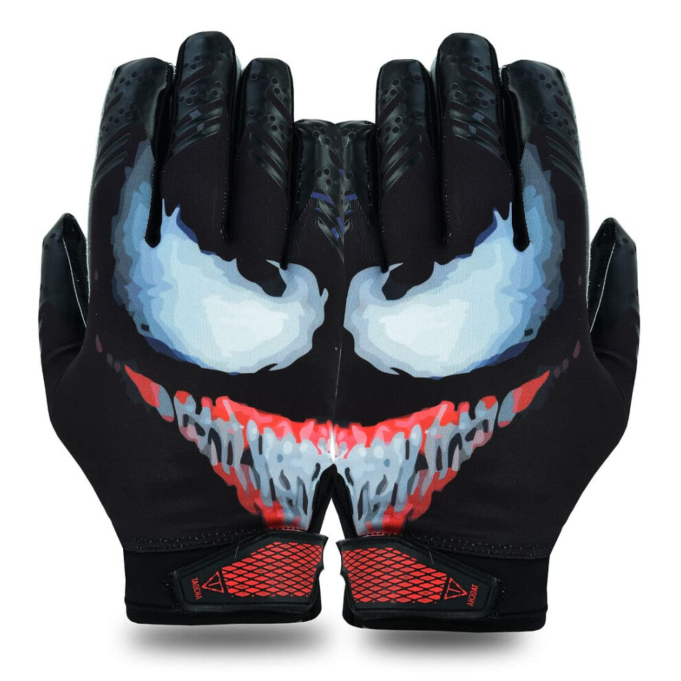 Taqcha Villain Football-Handschuhe ? Erwachsenengr??E (Medium)-image