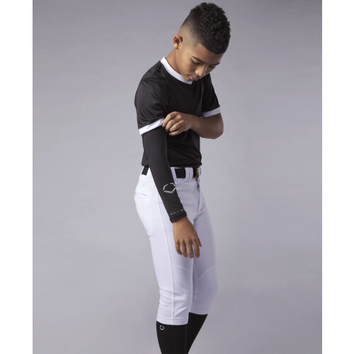 EvoShield Youth Solid Kompressions-Armmanschette  Schwarz, Einheitsgre 1