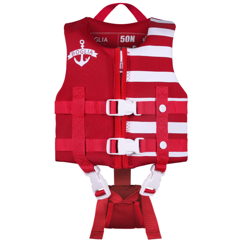 Toddler Swim Vest Floaties for Kids with Adjustable Safety Strap for L