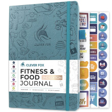 Clever Fox Fitness- und Ernhrungstagebuch  Ernhrungs- und Trainingsplaner fr Frauen und Mnner  Dit- und Fitness-Tagebuch mit Kalendern, Dit-