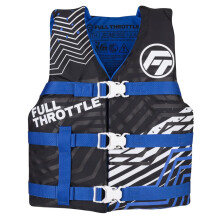 Gilet de sauvetage en nylon Full Throttle pour jeunes, bleu