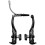 Shimano Shimano BR-T4000 V-Brake - Πίσω, Μαύρο 1
