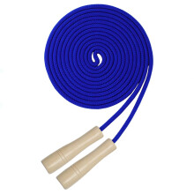 16 FT lang springtouw voor kinderen, verstelbaar dubbel springtouw met houten handvat, multiplayer team springtouw voor buitenplezier, school, sport,