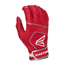 Easton Walk-Off NX luvas de rebatidas de beisebol de softbol adulto pequeno vermelho