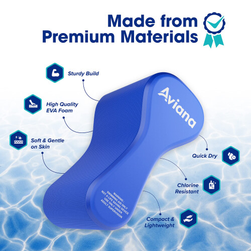 Pull Buoy Swim Training Leg Float per adulti e ragazzi | Piscina S 2