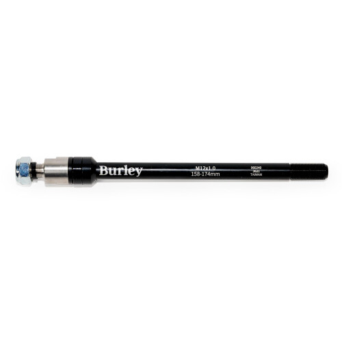 Burley Thru Axle Black/Silver 12 x 1.0 (158-174mm)