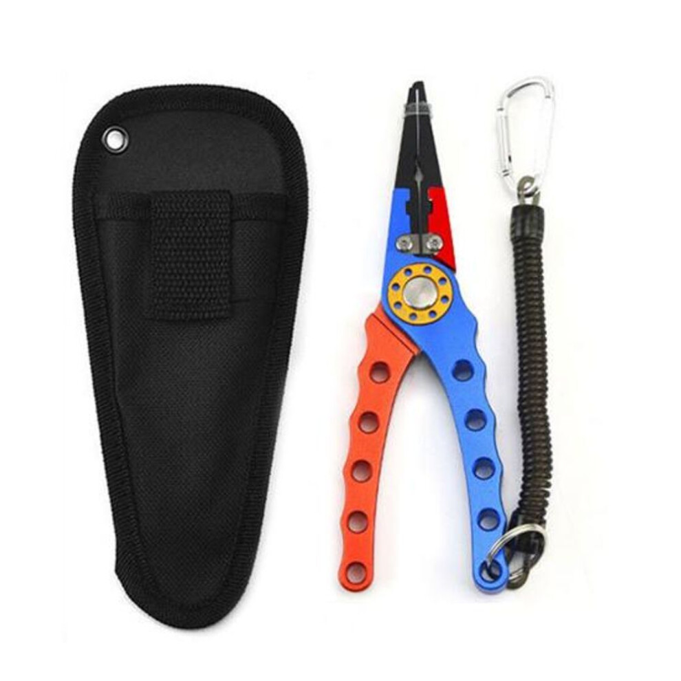 Multifunction Fishing Pliers Ergonomic Aluminum Alloy Handle Ring Opener Pe Line Cutter Hooks Remover Fishing Line Scissor Fishing Accessories