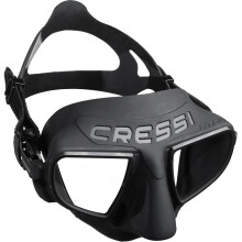 Cressi Atom, Svart/Svart, Klar Lins