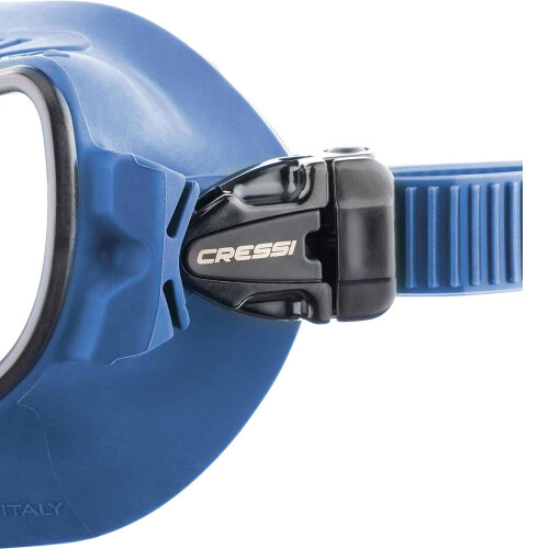 Cressi Cressi Atom, Blå Metall/Svart, Klar Linse 2