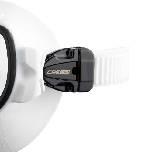 Cressi Cressi Atom, Λευκό/Μαύρο, Διαφανής Φακός 2