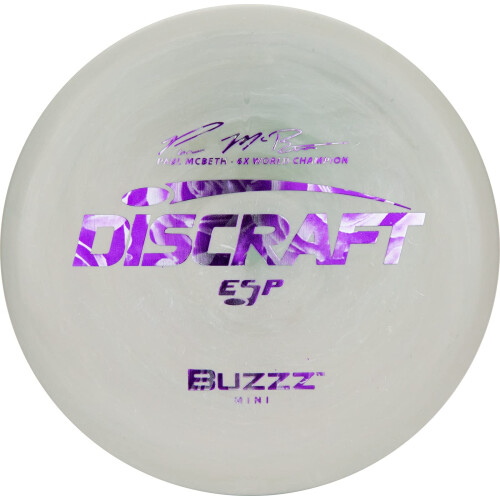 Discraft ESP Mini Buzzz Paul McBeth 6X Υπογραφή Δίσκος Γκολφ, Χρώματα Διαφέρουν