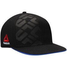 [VR56Z] UFC Snapback Hat - Black | Azul