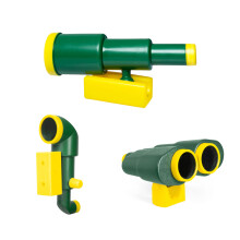 Barcaloo Playhouse Accessories for Kids for Outdoors Playground Sets for Backyards with Telescope Periscope & Pirate Playset Binoculars Att