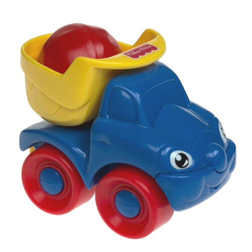 Fisher-Price Autocarro con cassone ribaltabile felice