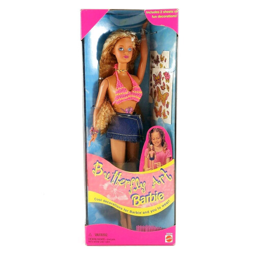 Barbie Butterfly Art Barbie Docka