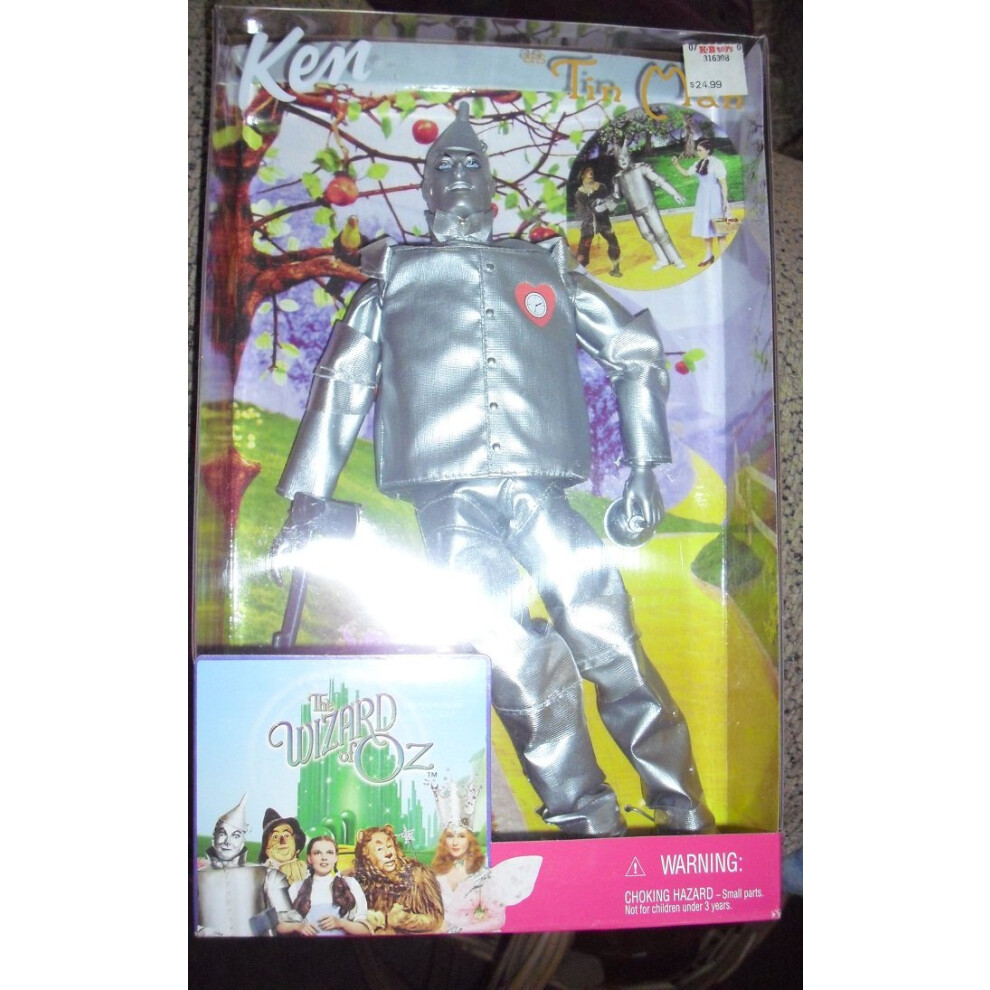 Barbie Ken As The Tin-Man In The Wizard Of Oz