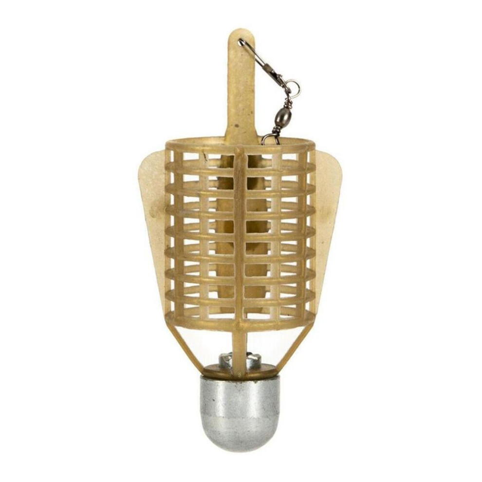 (as the picture, 50g) Puntos 20g/30g/40g/50g Carp Fishing Bait Feeder Lure Holder Trap Fishing Cage Basket