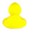 Patinho de Borracha Clássico Amarelo da Schylling 4