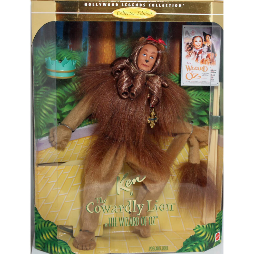 Barbie Ken As The Cowardly Lion (Collector Edition)