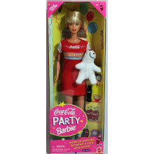 Barbie 22964 1998 Coca-Cola Party -nukke