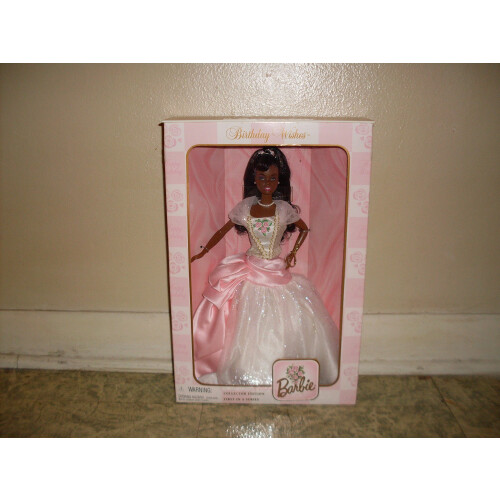 Barbie Barbie Birthday deseja afro -americano