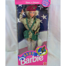 Ex   rcito Barbie Doll Edition Stars 'n Stripes W Army Fort & More (1992)