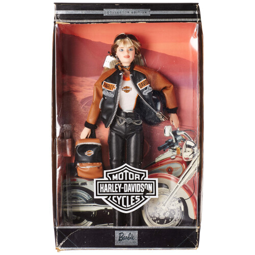 Barbie Barbie Harley Davidson Doll nummer 4 blondin