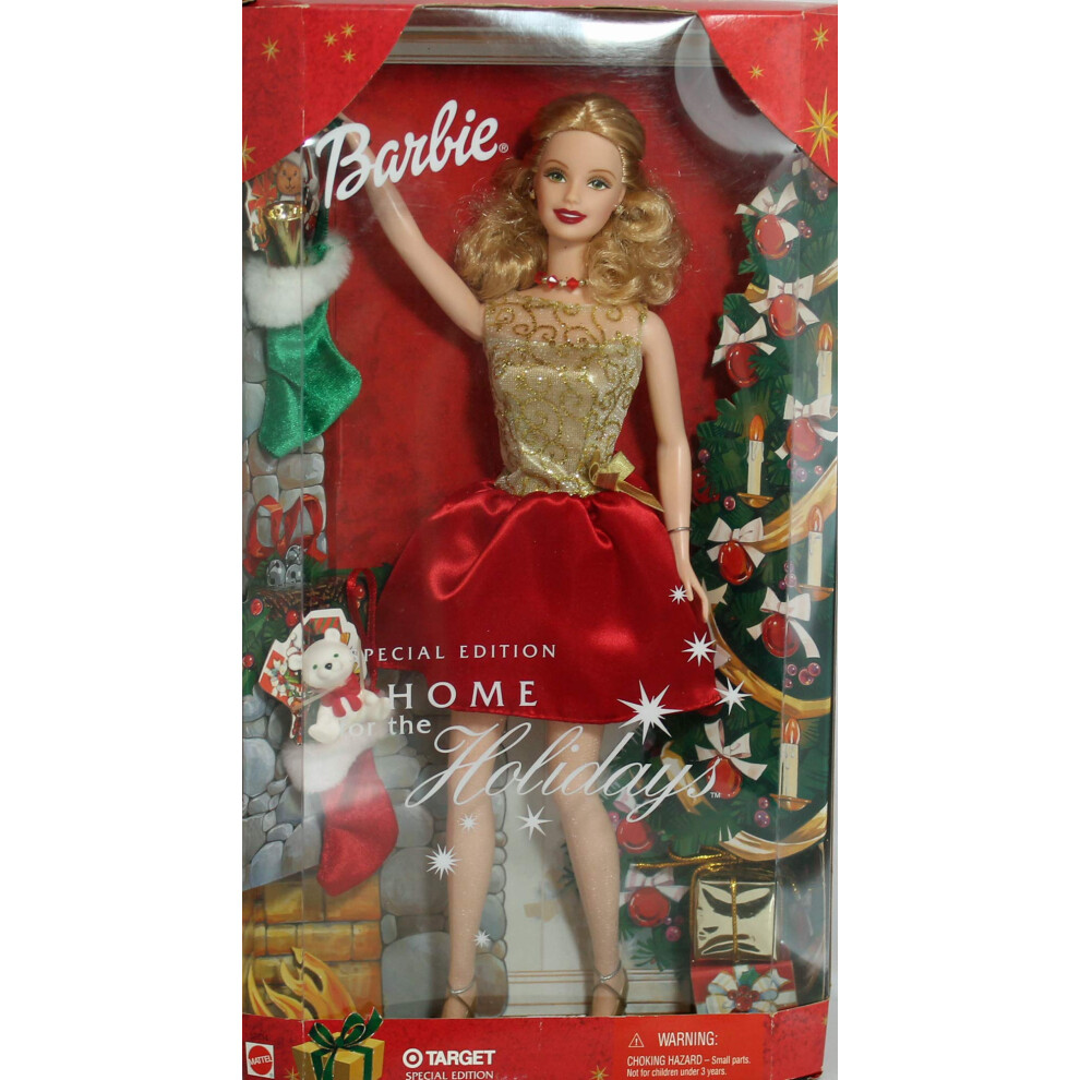 Barbie 2001 Special Edition Home For The Holidays