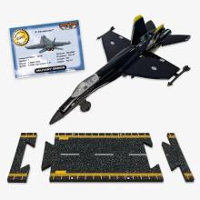 St hacka Hot Wings F-18 (cierna a lt ) s pripojovatelnou dr hou
