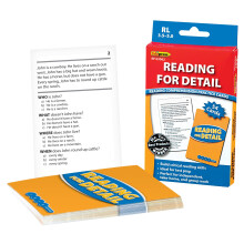 Edupress Reading for Detail-?bungskarten, Stufen 3,5?5,0, Blau