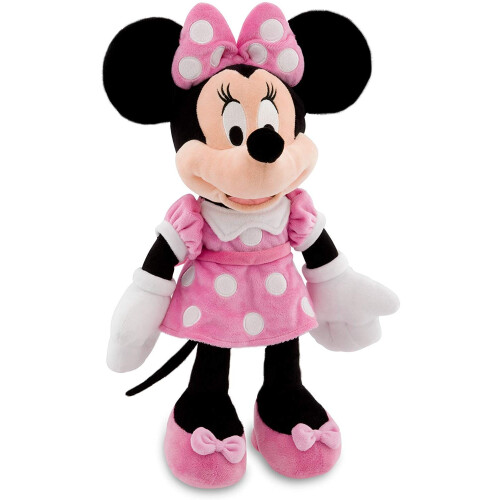 Disney Disney 16" Μίνι Μάους σε Ροζ Φόρεμα Μαλακό Κούκλα