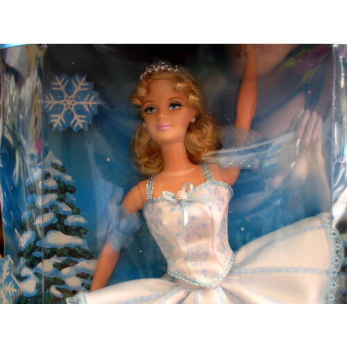 Barbie Μπάρμπι ως Χιονονιφάδα Κούκλα στο Καρυοθραύστη - Συλλεκτική Έκδοση Μπαλέτου (1999) 1