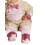 Baby -flickor lammdrkt rosa 0 - 6 mnader 3