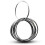 Magic Makers Linking Rings Pequeno conjunto de 4 polegadas de 8 an   is com aprendizado on -line 5