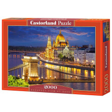 Castorland "Θέα Βουδαπέστης στο Σούρουπο Παζλ (2000 Κομμάτια)