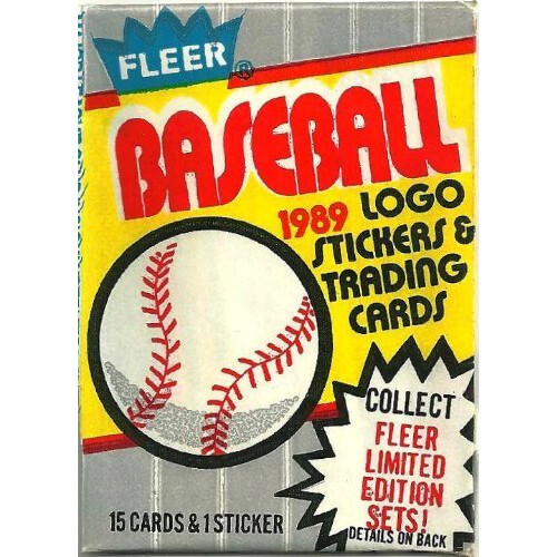 1989 Fleer Πακέτο Κεριών Μπέιζμπολ