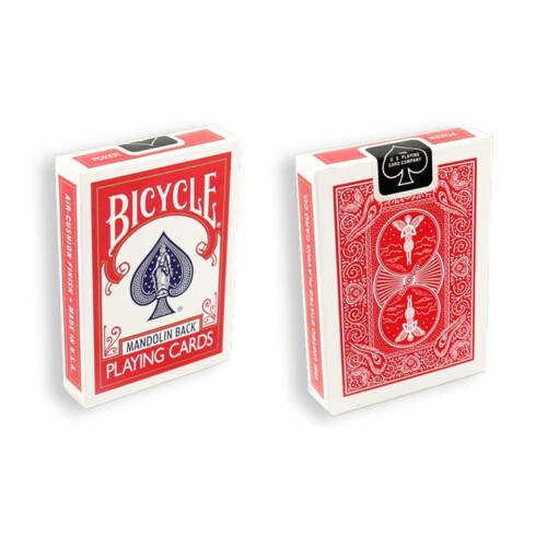 Bicycle 809 Carte da Gioco - Retro Mandolino - Rosso 2
