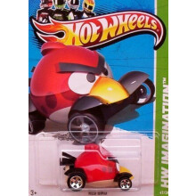 Hot Wheels HW Imagination Angry Birds 2012 - P   jaro rojo
